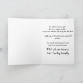 Personalized Mother's Day Card for Beautiful Mom カード (内部)