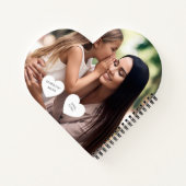 Personalized Mother's Day Custom Photo ノートブック (裏面)