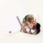 Personalized Mother's Day Custom Photo ノートブック (内部)