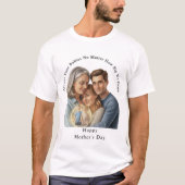personalized mother's day photo  tシャツ (正面)