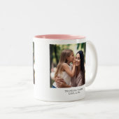 Personalized Mother's day Thank You Mama ツートーンマグカップ (正面右)