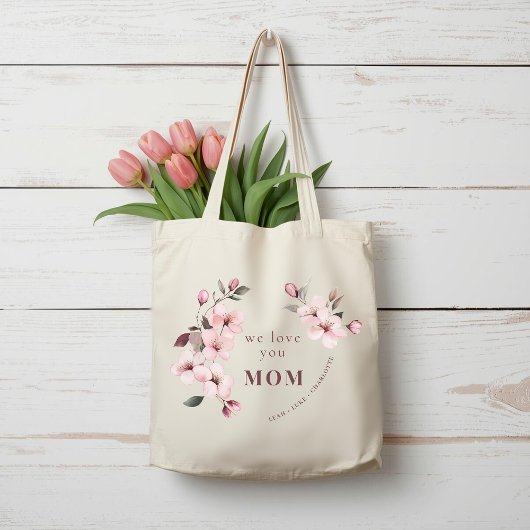 Personalized Mothers Day Tote Bag for Mom トートバッグ