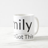 Personalized Motivational Mug – Custom Name & Affi コーヒーマグカップ (正面右)
