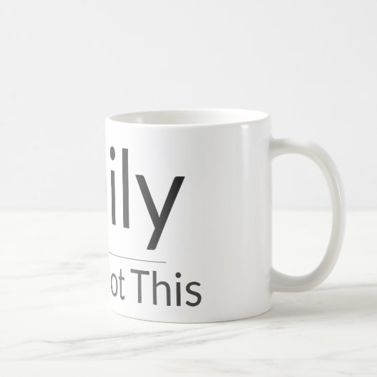 Personalized Motivational Mug – Custom Name & Affi コーヒーマグカップ (右)