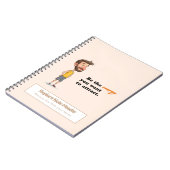Personalized Motivational Notebook ノートブック (左側)