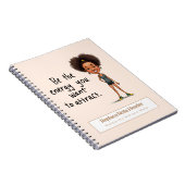 Personalized Motivational Notebook ノートブック (右側)