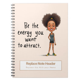 Personalized Motivational Notebook ノートブック