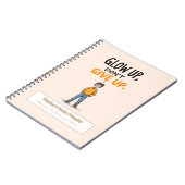 Personalized Motivational Notebook ノートブック (左側)
