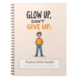 Personalized Motivational Notebook ノートブック