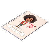 Personalized Motivational Notebook ノートブック (左側)