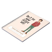 Personalized Motivational Notebook ノートブック (左側)