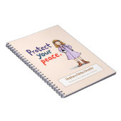 Personalized Motivational Notebook ノートブック (右側)