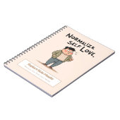 Personalized Motivational Notebook ノートブック (左側)