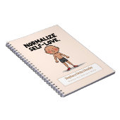 Personalized Motivational Notebook ノートブック (右側)