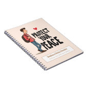 Personalized Motivational Notebook ノートブック (右側)