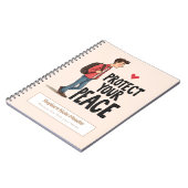 Personalized Motivational Notebook ノートブック (左側)