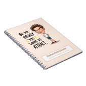 Personalized Motivational Notebook ノートブック (右側)