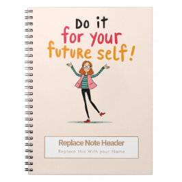 Personalized Motivational Notebook ノートブック