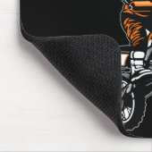 Personalized Motocross Dirt Bike Rider Racing  マウスパッド (コーナー)