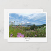 Personalized, Mount Fuji, Japan ポストカード (正面/裏面)