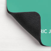 Personalized Mouse Pad, Rustic Elegant Style マウスパッド (コーナー)