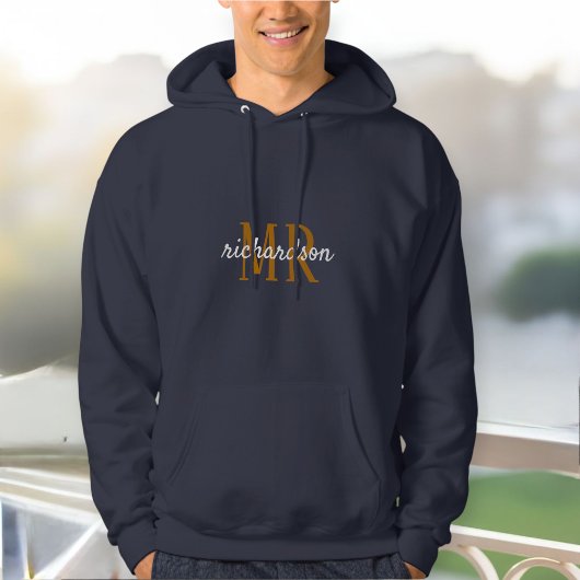 Personalized Mr&Mrs family name hoodie パーカ