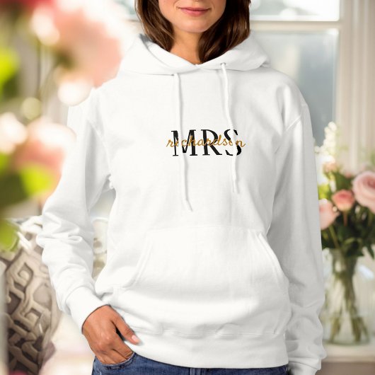 Personalized Mr&Mrs family name hoodie パーカ