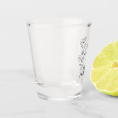 Personalized Mrs Gifts for the bride to be cup wit ショットグラス (左)