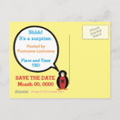 Personalized Ms. Penguin Albania 案内ポストカード (裏面)