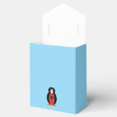 Personalized Ms. Penguin Albania Tent フェイバーボックス (オープン)