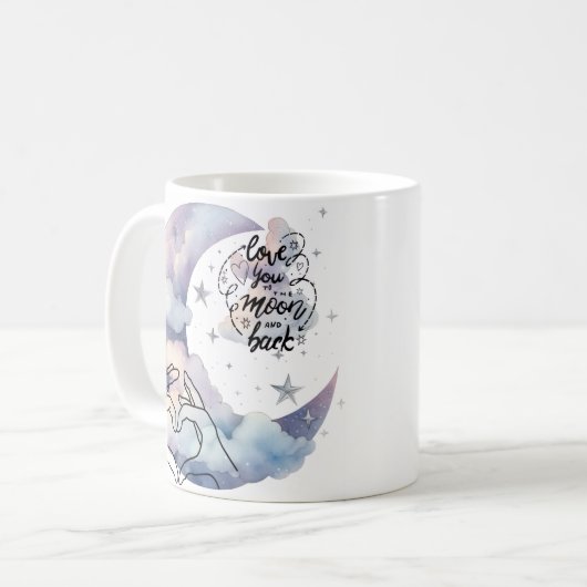 Personalized Mug コーヒーマグカップ (正面左)