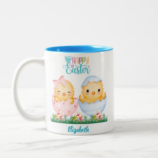 Personalized Mug ツートーンマグカップ (左)