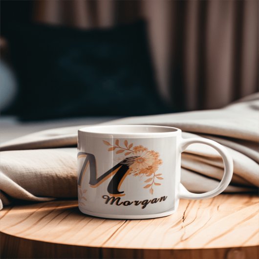 personalized mug, custom name mug, monogram mug, i マグカップ