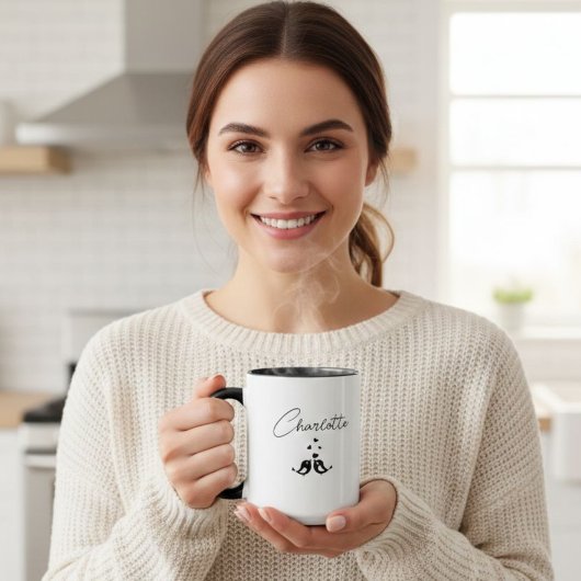 Personalized Mug, Custom Name Mug, Name Mug  マグカップ