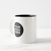Personalized Mug for Corporate Logos and Business  ツートーンマグカップ (正面左)