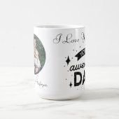Personalized mug for dad with photo with dad. マグカップ (中央)