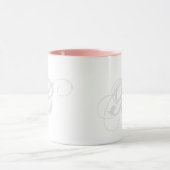 personalized mug - monogram or initials  マグカップ (中央)