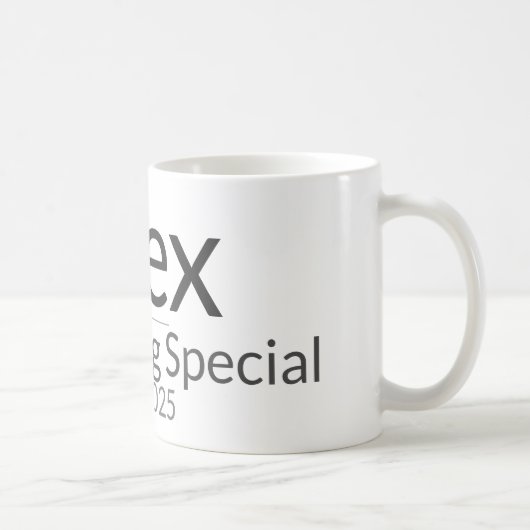 Personalized Mug Template – Custom Text & Name Des コーヒーマグカップ (右)