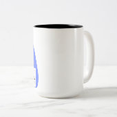 personalized mug to celebrate the accountant ツートーンマグカップ (正面右)