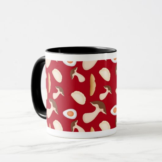 Personalized mug typical Polish foods マグカップ (正面左)