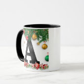 Personalized Mug with Letter マグカップ (正面左)