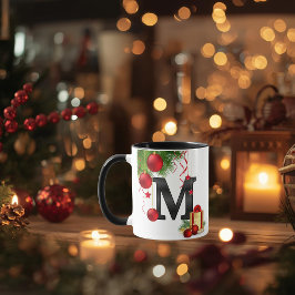 Personalized Mug with Letter マグカップ