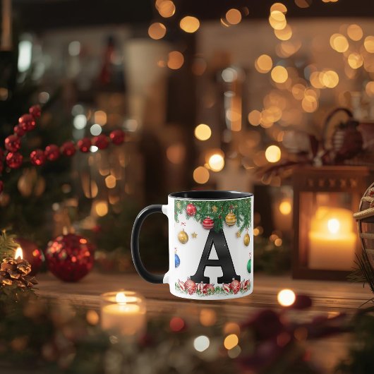 Personalized Mug with Letter マグカップ