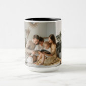 Personalized mug with monogram and family photo マグカップ (中央)