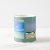 Personalized mug with photo, text and year コーヒーマグカップ (中央)