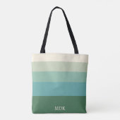 Personalized Multicolor 5 Stripes トートバッグ (裏面)
