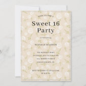 Personalized Multicolor Light Bubbles Sweet 16  招待状 (正面)