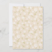 Personalized Multicolor Light Bubbles Sweet 16  招待状 (裏面)