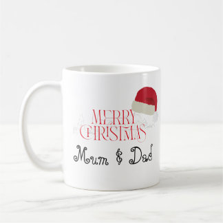 Personalized Mum & Dad Photo Mug - Christmas Gift コーヒーマグカップ