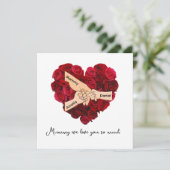 Personalized Mummy We Love You Mother's Day Card カード (スタンド正面)